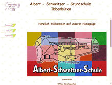Tablet Screenshot of albert-schweitzer-gs-ibb.de